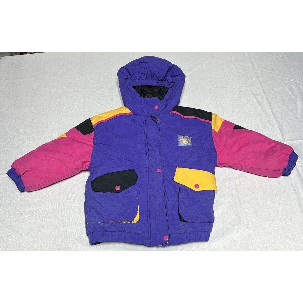 90’s Vintage Ski Jacket Colorful Scamp Academy 4T Southern Classics